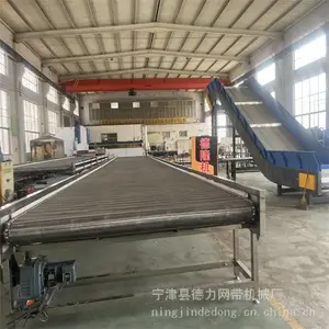 网链输送机不锈钢食品传动机链板线隧道炉链板烘干线传送带