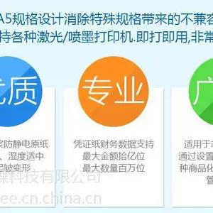 惠州金蝶软件j101凭证纸 KIS标准版适用好帮手