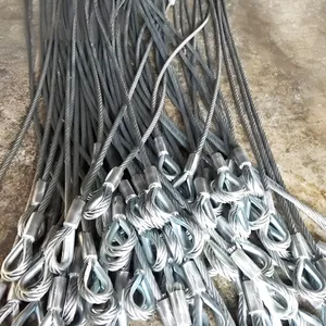 steel rope sling; ѹ�Ƹ�˿���ף�����˿���׿ۣ���˿�����ص�������˿����