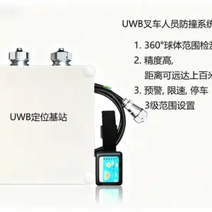 UWB叉车防撞 防撞预警系统 人车防撞预警 车车防撞预警