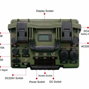 DC110V DC220V直流UPS电源2000WH户外防水***OEM定制批发