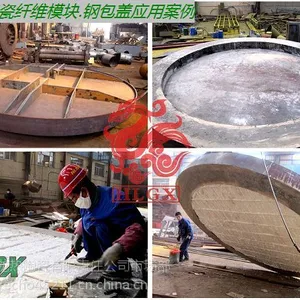 铁水包盖耐火保温材料,含锆硅酸铝模块,济南火龙供应
