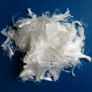 奉节聚丙烯纤维厂家 聚丙烯 腈纤维 工程纤维 抗裂抗拉抗沉纤维规格6-19mm