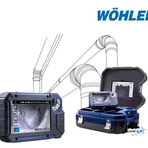 Wohler VIS 700高清检测摄像机工业内窥镜市政烟气通风管道无损检测