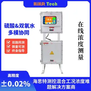 海思特硫酸双氧水脱硫浓度计在线分析仪浓度测试仪工业级测试仪表