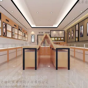 廊坊眼镜店装修设计眼镜柜台定制制作