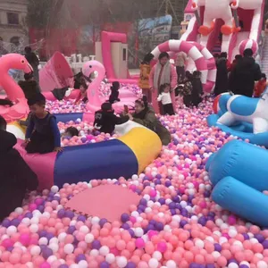 儿童乐园 儿童气模游乐场 海洋球租赁出售粉猪 鲸鱼岛出租