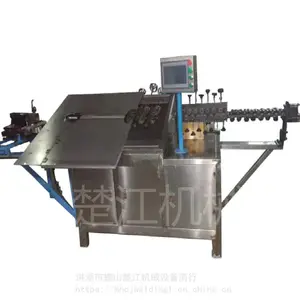 五金工艺品2D自动折弯机 锰钢丝箱包弯线成型机