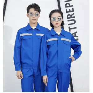 济宁秋冬劳保服订做 菏泽棉类混纺工装制服 涤棉劳保服定做厂家 淄博志伟服装厂