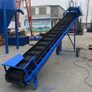 装车皮带输送机 橡胶输送带 移动升降式传送带