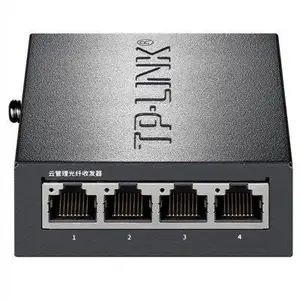 TP-LINK TL-FC2314B-20云管理光纤单模单纤收发器SC接口4千兆网口