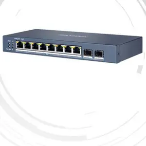 海康威视DS-3E1510P-E 8口轻网管千兆PoE交换机 8个PoE 电口 2个光口