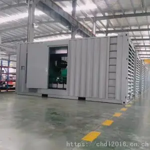 潍柴500KW低噪音柴油发电机组价格 大功率静音式方舱电站