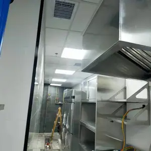 海口市金艺厨房设备公司供应不锈钢厨房工程整体套配项目安装