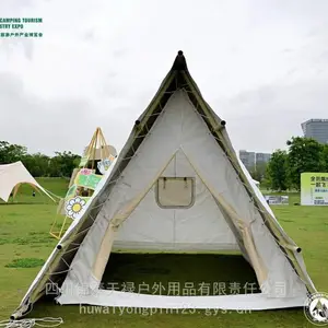 营地帐篷网红三角民宿帐篷定制家用露台庭院景区餐饮帐篷