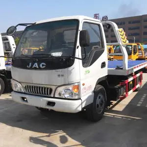 江淮一拖二蓝牌清障车江淮平板清障车