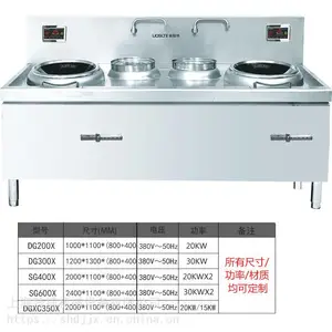 ���õ��¯����20kw/30kw˫ͷ�����󳴹�����ʳ�� ˫ͷ1�״����