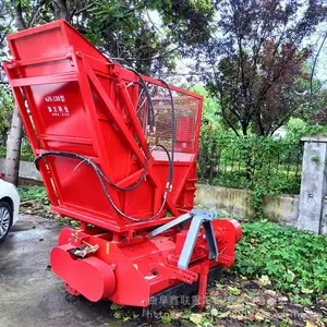 玉米秸秆切碎收集回收机 干湿牧草粉碎回收机 鑫联农牧收获机器