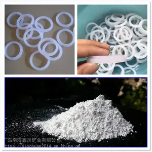 硅橡胶硅胶混炼胶用全透明型二氧化硅石英微粉白度98纯度≥99.5%杂质含量极低