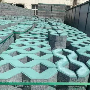 保定植草砖 停车位广场嵌草砖 保定市草坪砖生产厂家