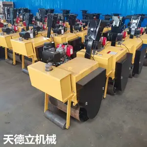 600型手扶式汽油压路机天德立 震动压实机厂家***