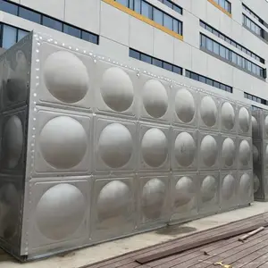 一体化设备不锈钢水箱大容量供水304支持定制-信立铭水箱厂