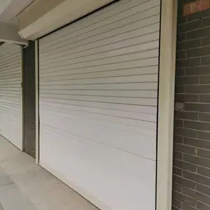 银川别墅车库门***卷帘门别墅铝合金车库门
