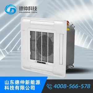 供应强风静音全铜电机卡式风机盘管