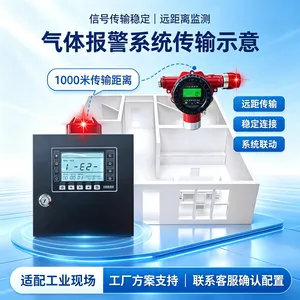 包过安检固定式可燃气体检测仪工业漏气有毒气体报警器探测器
