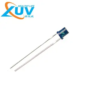 620nm插件灯珠现货供应_鑫优威_圆头透明_3mm_乳白色