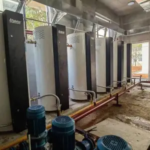 商用燃气容积式热水炉99KW330L冷凝容积型燃气热水器 RSTQ99-400LD