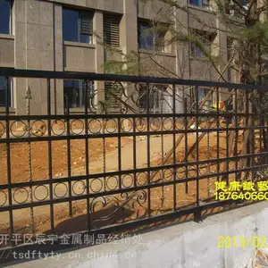 厂区护栏，小区围墙，锌钢护栏围墙大门