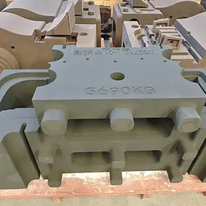 3D打印铸钢宝珠砂模 输送刮板机 3D打印硅砂芯 快速无模铸造煤矿机械