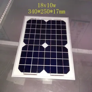 厂家专业生产芯诺单晶10w太阳能板 XN-18V10W-M