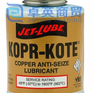 JET-LUBE Kopr-Kote 高温纯铜石墨防卡剂 10004 16OZ/罐