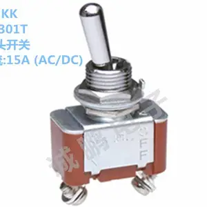 NKK原装日本开关 S301T小容量标准尺寸摇头开关 钮子开关