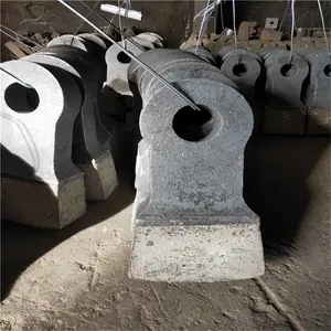 鹅卵石制砂机双金属复合高铬耐磨锤头