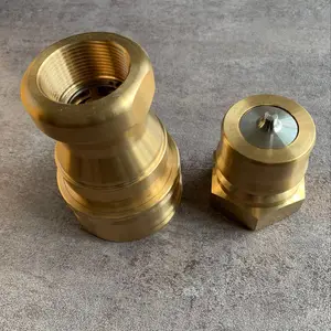 大流量铜快速接头12P-A 12S-A模具水管注塑机日东耐高温10P 10S