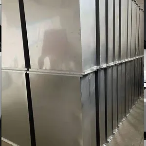 不锈钢镀锌白铁风管 消防排烟通风管道定制加工