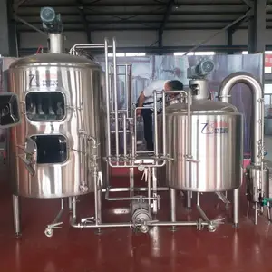 山东尊皇ZHR-500L美式精酿啤酒设备 发酵设备 酿酒设备 糖化设备
