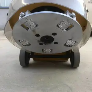 公路热熔标线除线机 路面白色车道线打磨机 手推汽油动力磨线机