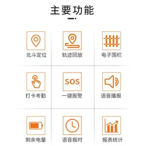 4G智慧环卫工人北斗gps定位电子工牌工地人员巡检智能防丢器