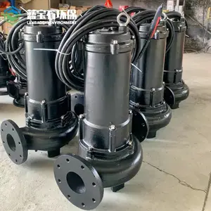 多级潜水提升泵WQR5.5HT200灰口铸铁排污泵过热泄漏传感器