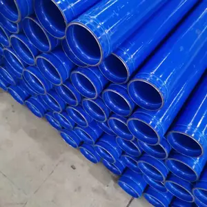 Q234B材质涂覆钢管厂家 西昌给排水环氧树脂涂塑钢管耐腐蚀性