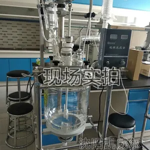 抚顺化工大学实验室用双层玻璃反应釜RAT-20L变频调速玻璃反应釜总报价