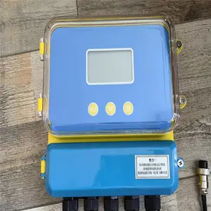 超声波一体水位流速流量传感器 可无线上传平台 太阳能供电