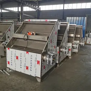 水冲粪水泡粪固液分离机 微滤款发酵粪便干湿分离机 不锈钢粪污处理设备
