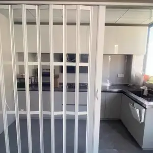 无下轨铝合金折叠门