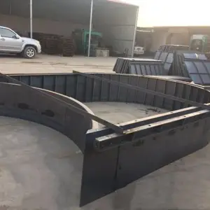拱形骨架钢模具,专业定制生产,施工速度快