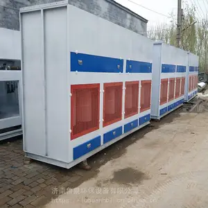 济南鲁泉环保脉冲除尘打磨柜木工石材打磨除尘环保设备